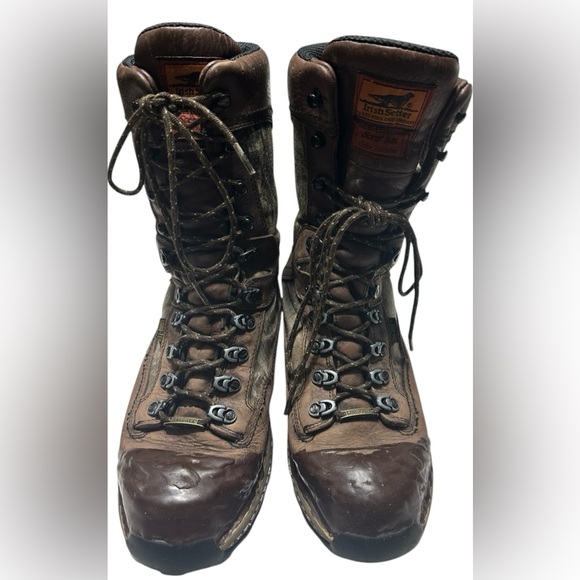 Irish Setter Men’s 10Thinsulate Ultra 600 Gram Camo Hunting Boots WaterproofB1
